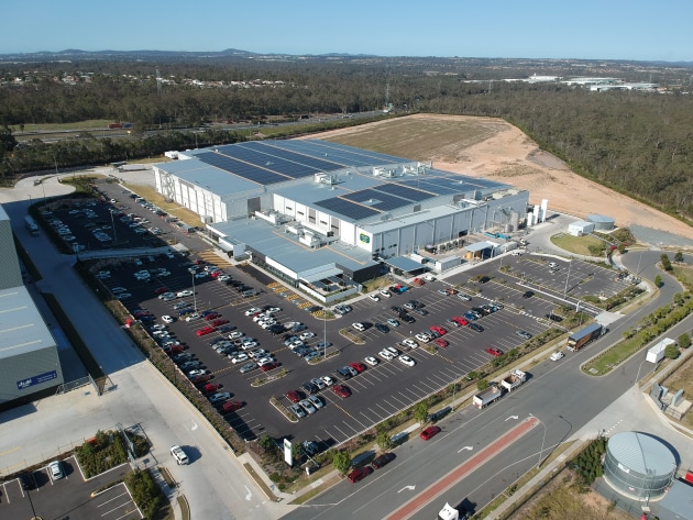The new $280 million Heathwood Hilton Foods facility.