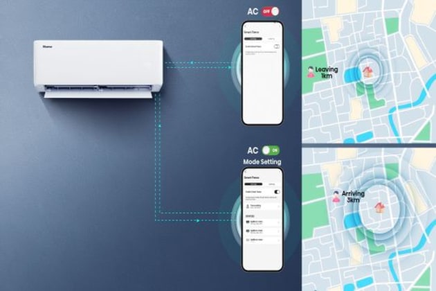 Geofencing can also automatically respond to your location, helping your system switch on or off as customers arrive home or leave.