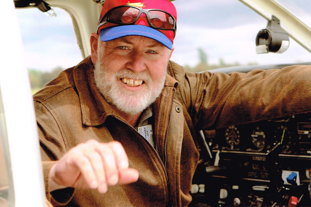 Australian Flying editor Steve Hitchen. (Kevin Hanrahan)