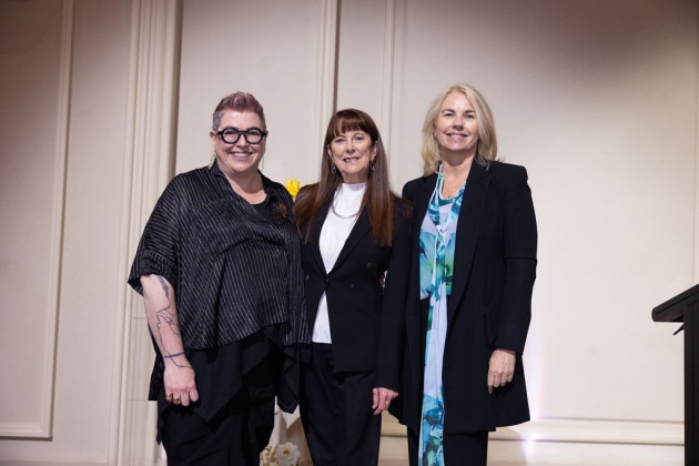 The Hive Awards 2024: Food & Drink Business (l-r) editor Kim Berry, national sales manager Sharon Amos, publisher Lindy Hughson.