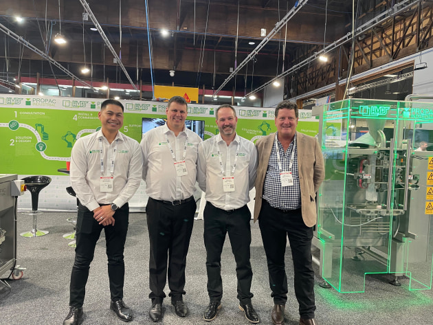 HMPS Propac team (l to r): Rhoardi Borbajo, Ryan Nielsen, Adam Read, Mark Emmett.