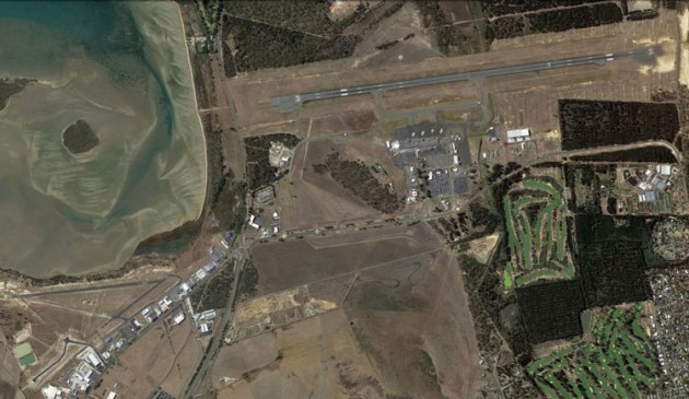 CASA's Office of Airspace Regulation has recommended that Hobart and Cambridge become Class C. (Google Earth image)