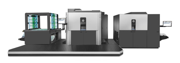 Industry leading: the HP Indigo 20000 digital press supplied in ANZ by Currie Group.