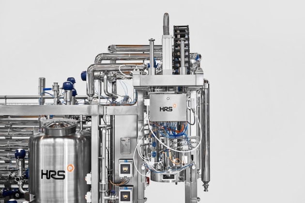 HRS Aseptic Block combines a pasteuriser and aseptic filler.