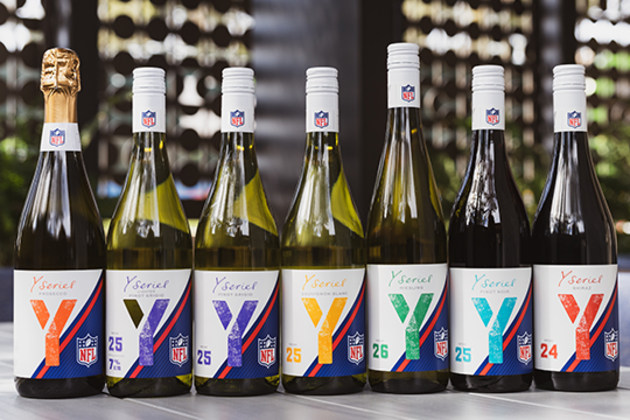 The Y Series x NFL limited-edition range will be available nationally from September at Dan Murphy's, BWS, Liquorland, and independent retailers (RRP $15).