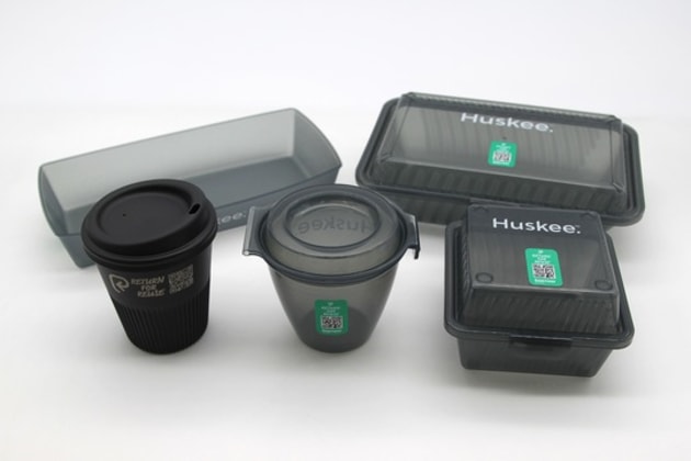 Through Huskee and Borrow by Huskee, the company offers reusable cups and return systems that businesses can integrate into their operations. Image: Huskee/ Biopak