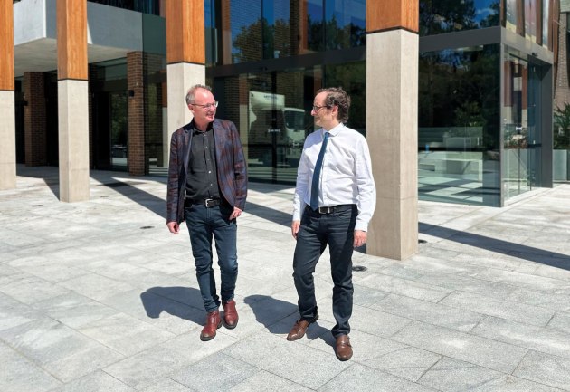 Hydroflux founders (L-R): Andrew Miley and John Koumoukelis.