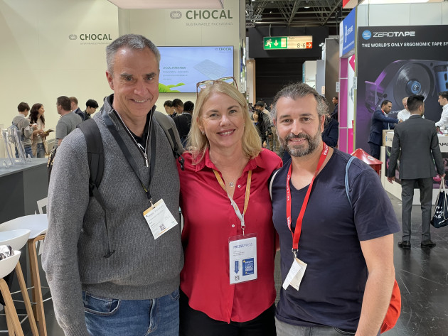 Ian Hayes, APCO; Lindy Hughson, PKN; Michael Grima, Qdesign
