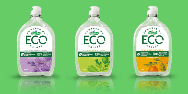 Colgate-Palmolive is an early adopter of 100% rPET for its packaging supplied by Wellman Packaging.