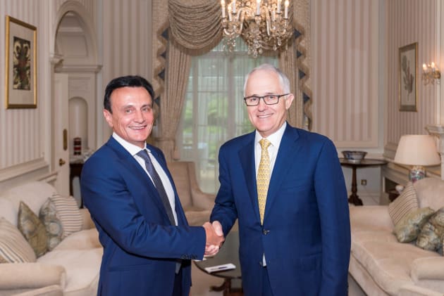 Astra Zeneca announced the latest investment in London at a meeting between AstraZeneca chief executive officer Pascal Soriot and the Hon. Malcolm Turnbull during his visit to the UK.