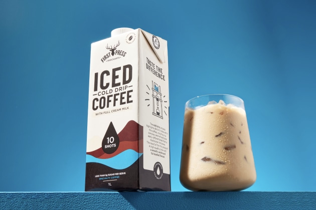 Melbourne based First Press Coffee has launched its new Iced Coffee to bring the cafe taste home &ndash; made with a cold drip extraction, locally brewed in Melbourne's inner west.
Source: First Press Coffee