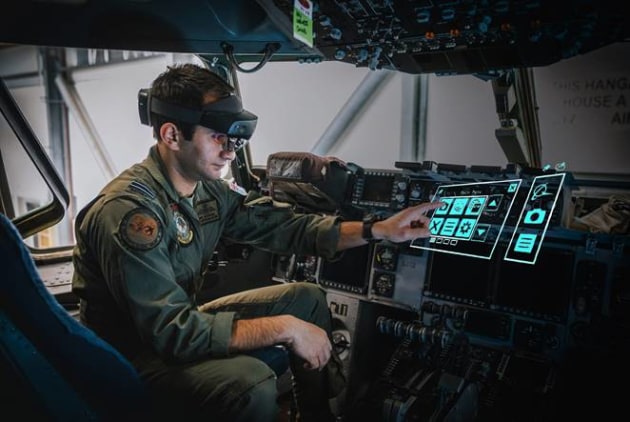 Boeing&rsquo;s interactive augmented training operations and maintenance solution, which combines mixed reality with real-time, subject matter expert (SME) support, was recently put to the test at RAAF Base Amberley. (Boeing)