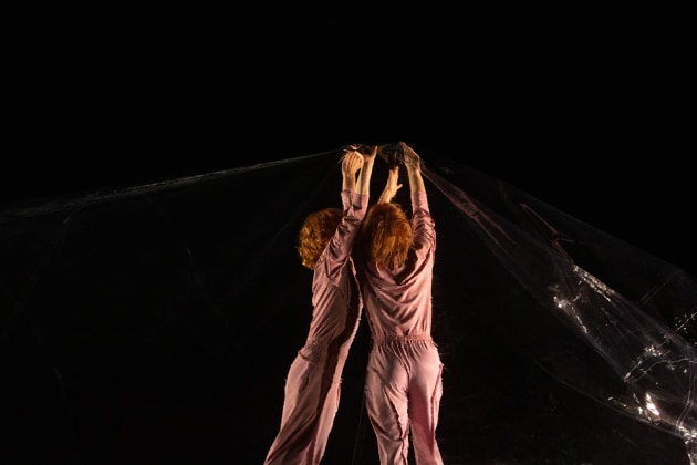 Dancenorth's James O&rsquo;Hara and Georgina Rudd in 'Red'.
Photo: Amber Haines