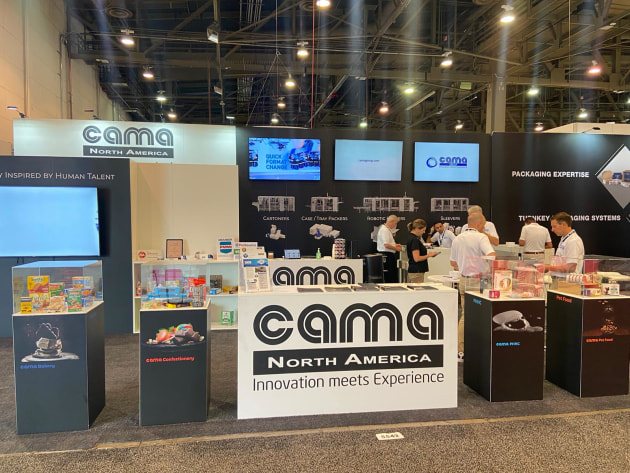 Innovation meets Experience: Cama Group at Pack Expo