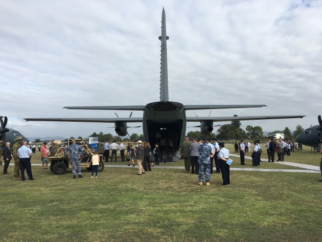 The back of RAAF's newest Spartan. Credit: ADM Ewen Levick