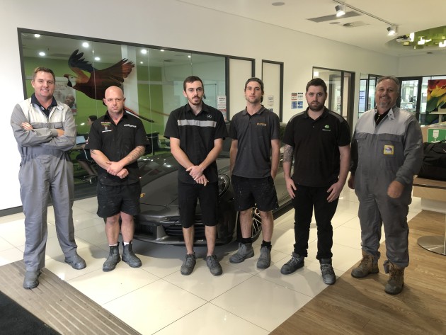 Porsche training BASF