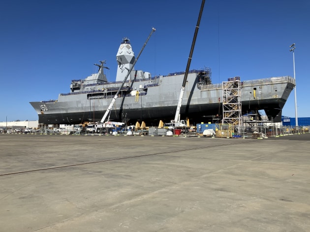 Babcock Australasia has recovered hundreds of pieces of military equipment from decommissioned frigate ex-HMAS Anzac.

Credit: Babcock Australasia