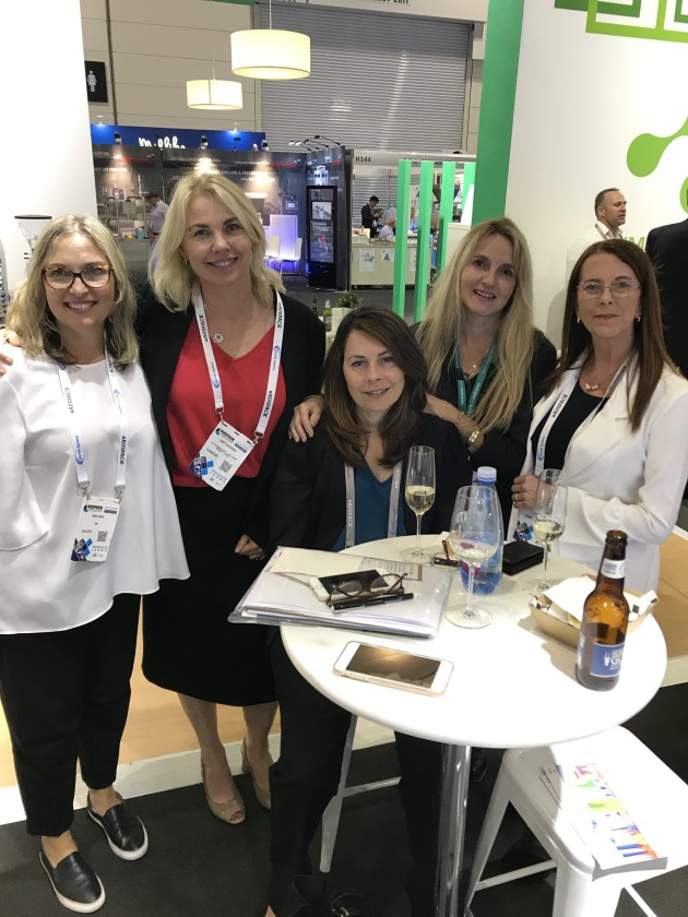 From left: Rene Rose, Lindy Hughson, Amanda Bryan, Nerida Kelton, and Sharon Amos.