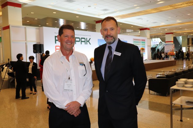 APPMA's Michael Moran with Marek Szandrowski of Informa/ UBM.