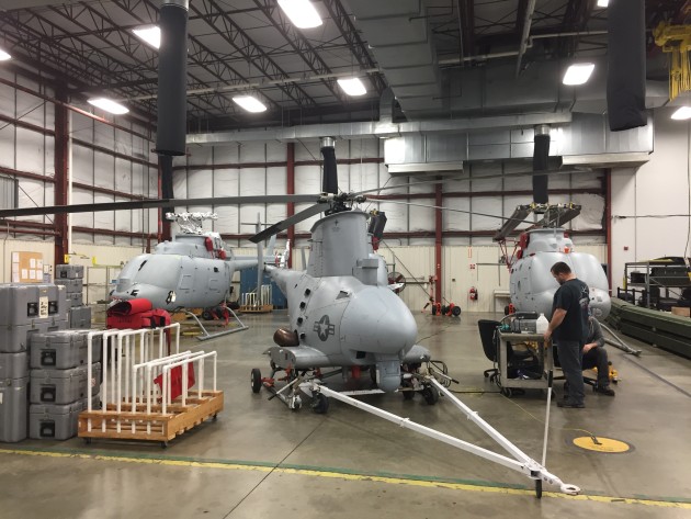 Northrop Grumman and the USN regularly hosted Australian media. (Katherine Ziesing)