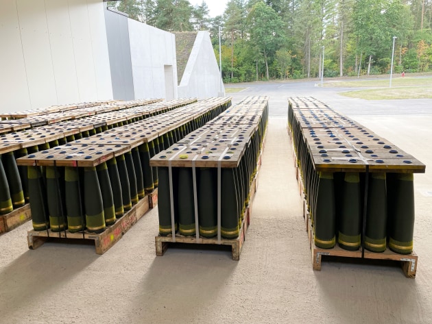 Rheinmetall has been commissioned by an international customer to supply artillery ammunition. 

Credit: Rheinmetall