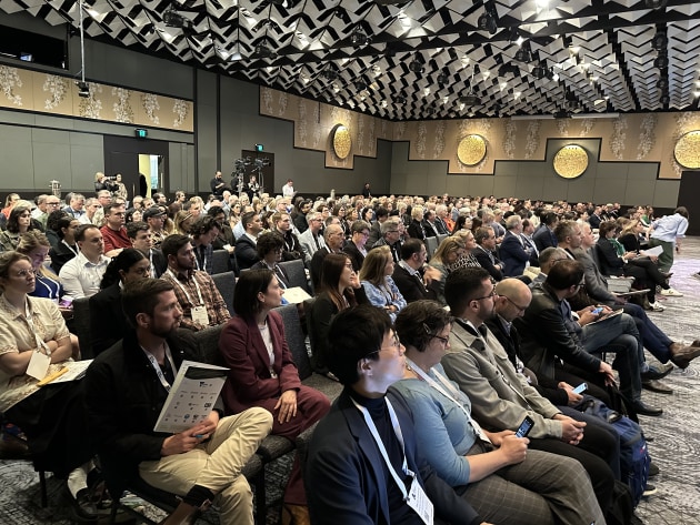 Delegates at AltProteins24 during the keynote delivered by head of the Global Alliance for a Sustainable Planet, Satya Tripathi.
Source: Yaffa Media