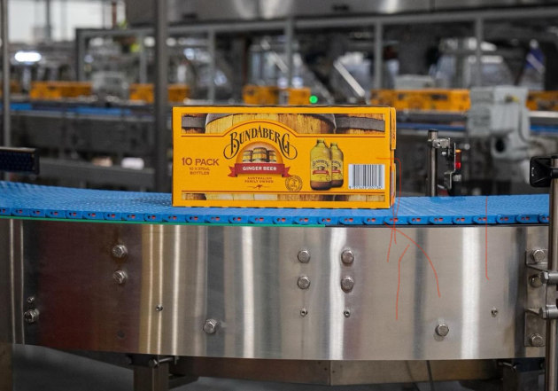 The new super brewery allows for increased production of the brand&rsquo;s ginger beer and other soft drinks. Image: Anthony Albanese/Instagram