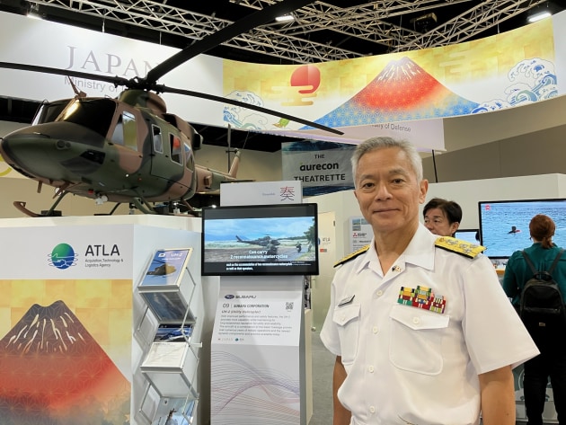 Vice Admiral Imayoshi Shinichi, Director General of Naval Systems in Japan&rsquo;s Acquisition Technology and Logistics Agency.
Credit: Max Blenkin