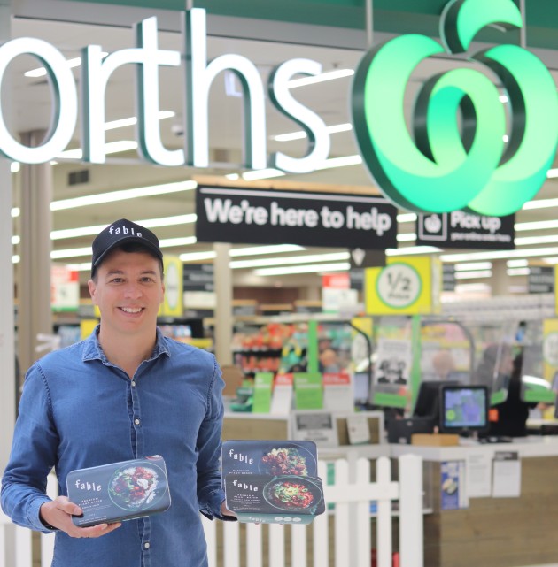 Fable co-founder and CEO Michael Fox on the launch of its ready meal range into Woolworths.