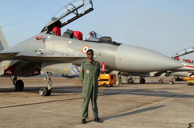 Commanding Officer of 102 Squadron, Group Captain Prem Anand, callsign &lsquo;Andy&rsquo;.
Nigel Pittaway