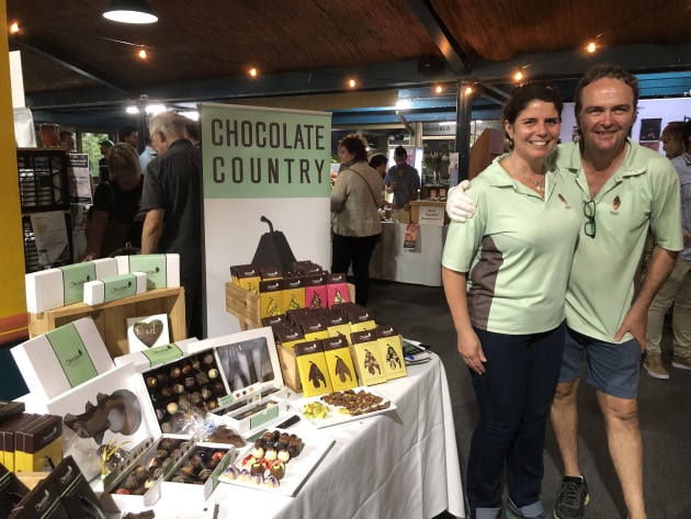 Chocolate Country's Paul and Julie Walters with their expanding premium chocolate range.