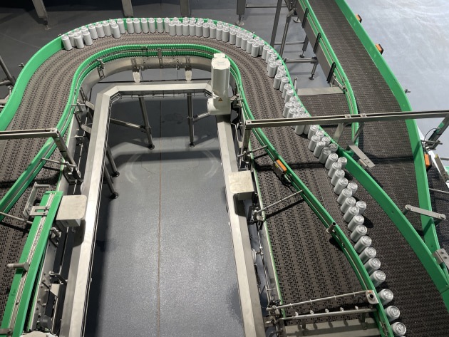The new canning line will add 27,000 cans per hour capacity (for 375ml cans).
