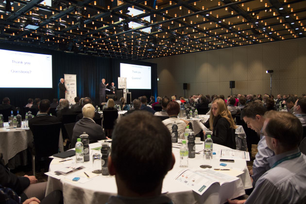 The AIP conference takes place biennially.