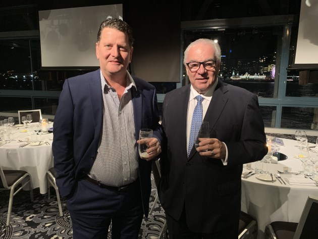 Mark Emmett, HMPS (left) and Gary Daley, ETF.
