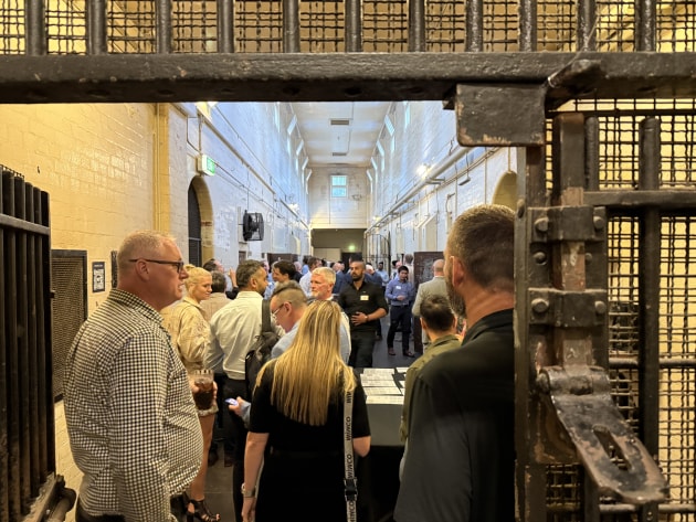 Some 100 industry professionals crowded into the Old Melbourne Gaol for the first APPMA member event of 2025.