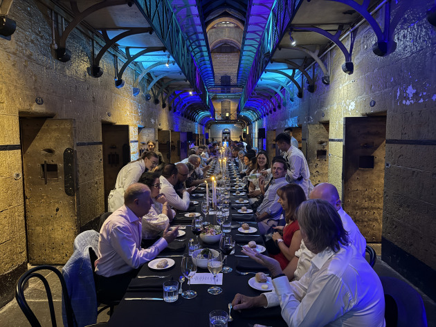 Dinner for the inmates.