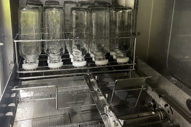 Schulz Dairy was in need of a larger bottle washer conveyor to meet the business' growth.