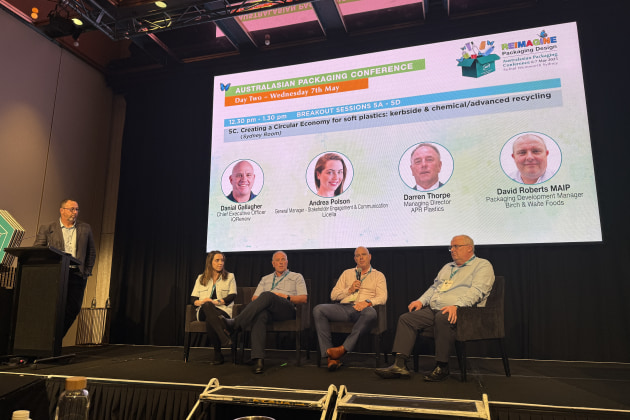 Panel on creating a circular economy for soft plastics: kerbside & chemical/advanced recycling