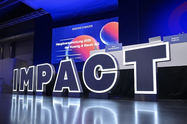 Strategic compass for the next decade: Koenig & Bauer's 101st Annual General Meeting characterised by technological substance and "IMPACT"