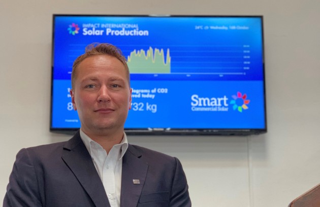 Basking in solar success: Aleks Lajovic, MD, Impact International.