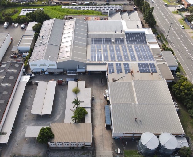 Expanding solar farm: Impact International roof panels now supplying 400kW of power