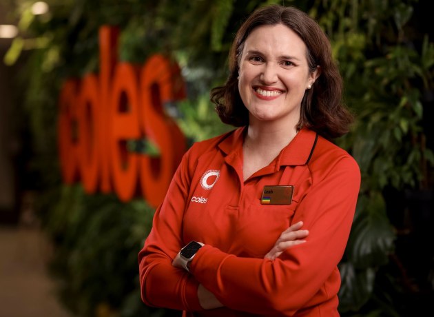 Coles CEO Leah Weckert (Source: Coles)