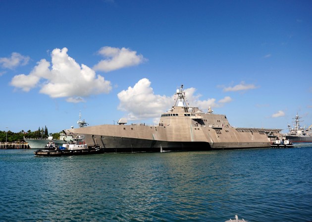 Austal has handed over three LCS vessels to the Navy this year. 
US Navy