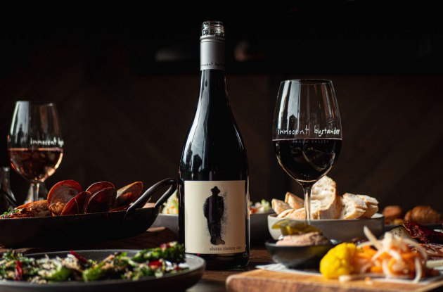 Innocent Bystander's new Shiraz Cienna.