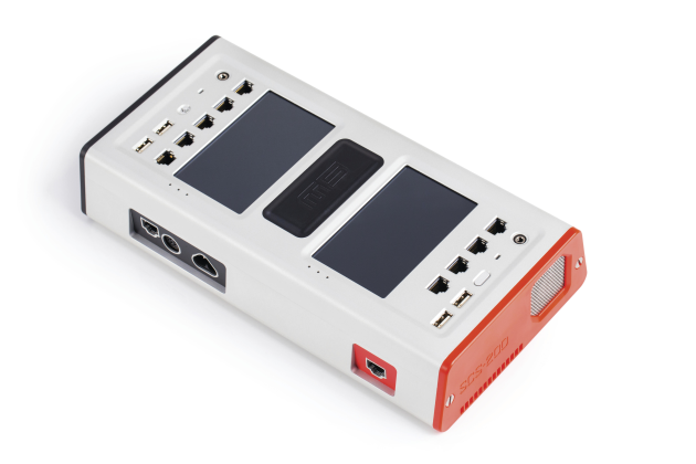 IntelliDesign's SCS-200, a mobile cyber security device.