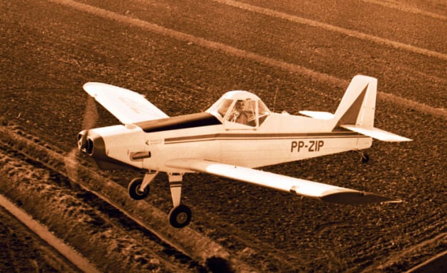 An early Ipanema agricultural aircraft. (Embraer)