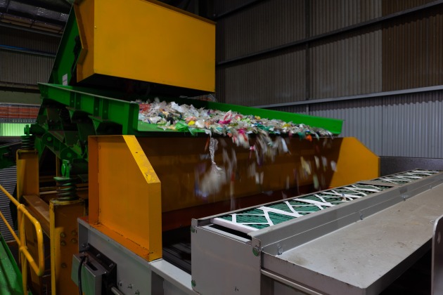 Advanced mechanical recycling of post-consumer soft plastics.