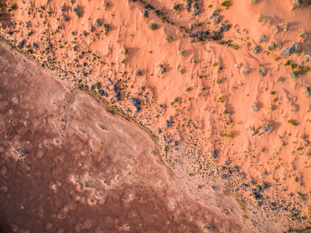 Red Ochre is a quintessentially Australian substance, used in traditional indigenous ceremonies and a large part of our environment. (BAE Systems Australia)