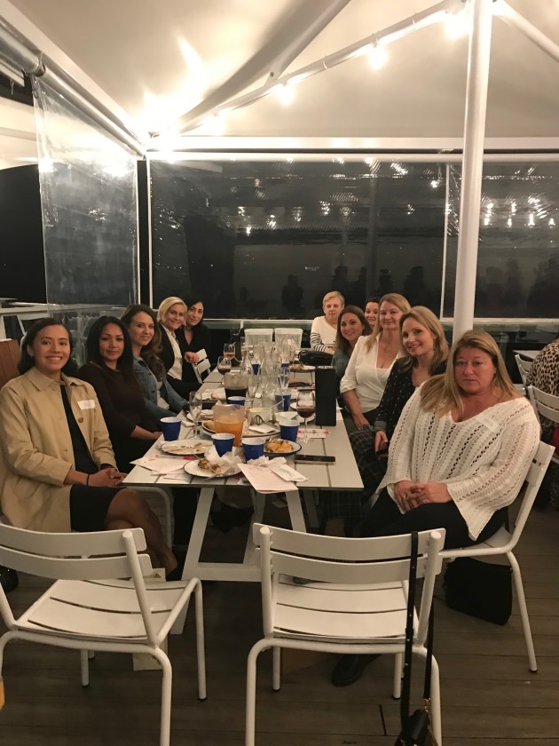 (Clockwise) Poling Chan, Lina Espinosa, Daniella Zeidan, Kerry Johnson, Annette Santelli, Dimitra Joubran, Cathy Andreacchio, Rachel Vergos, Natalie Okeefe &ndash; all from IVE Retail Display Image: PKN