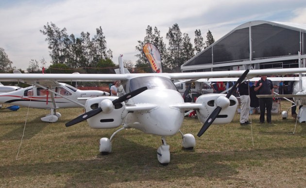 Jabiru brought a twin along to help them celebrate their 30th anniversary. (Kreisha Ballantyne)